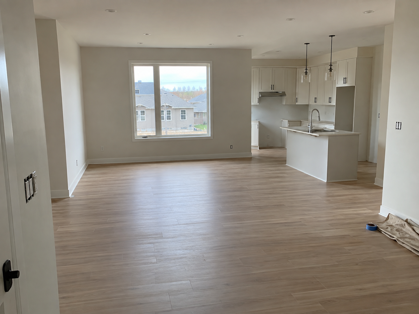 Completed new-build interior painting by PDG Contracting